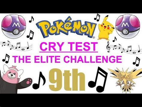 Pokemon cry test - Guess the Pokémon by its cry! Test yourself and play the game.